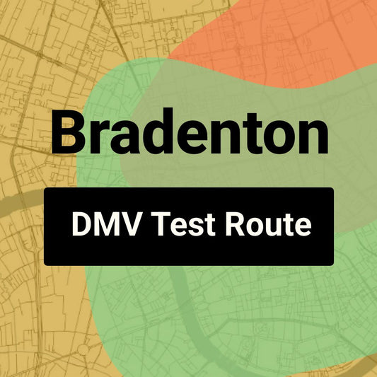 Bradenton, Florida DMV Driving Test Routes