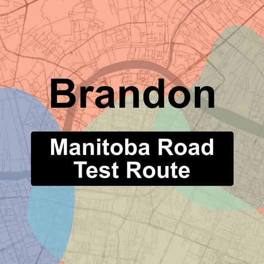 Brandon, Manitoba MPI Driving Test Routes