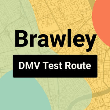 Brawley DMV Road Test Centre Routes