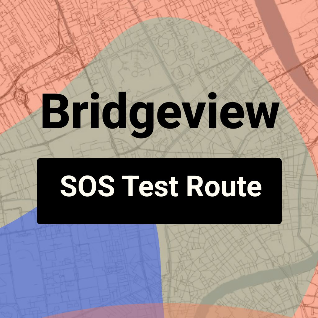 Bridgeview, Illinois SOS Driving Test Routes