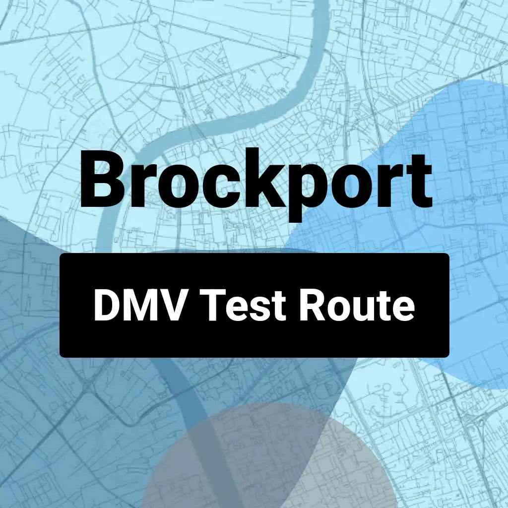 Brockport, New York DMV Driving Test Routes