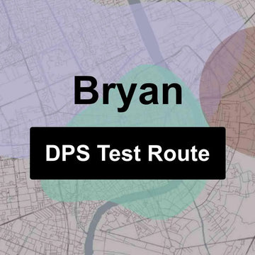 Bryan, Texas DPS Driving Test Routes