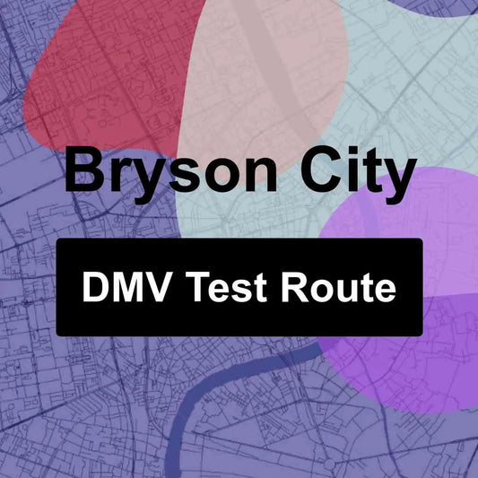 Bryson City, North Carolina DMV Driving Test Routes