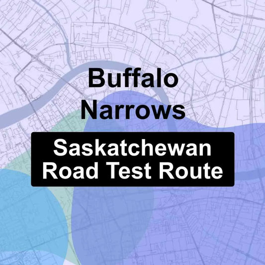 Buffalo Narrows, Saskatchewan SGI Driving Test Routes