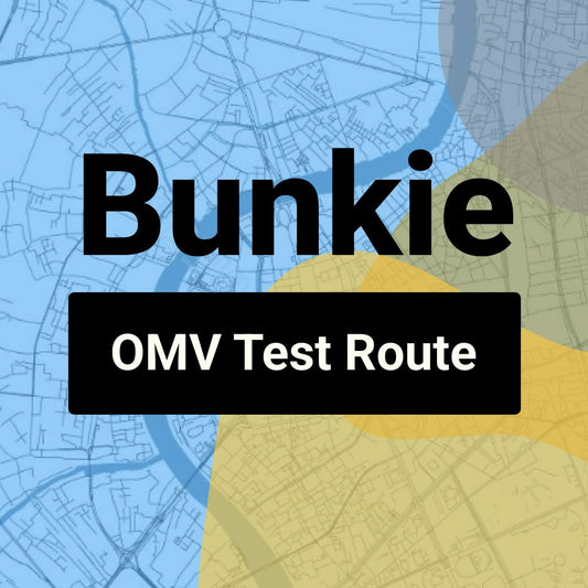 Bunkie, Louisiana OMV Driving Test Routes