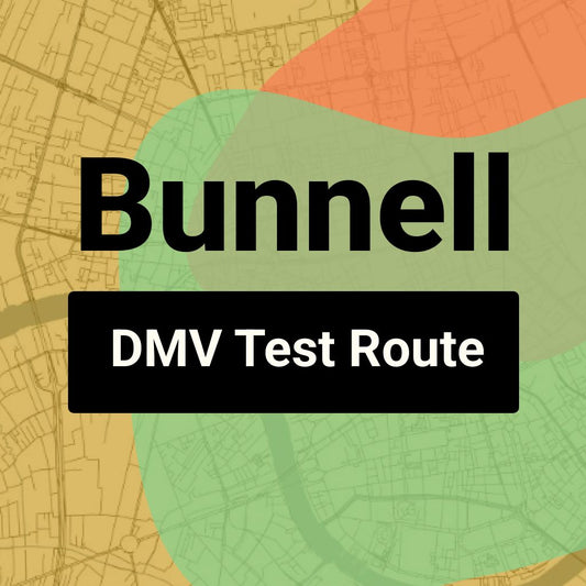 Bunnell, Florida DMV Driving Test Routes