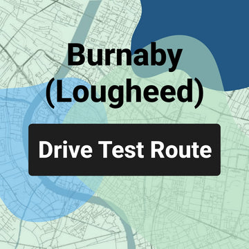 Burnaby (Lougheed Hwy) ICBC Road Test Route