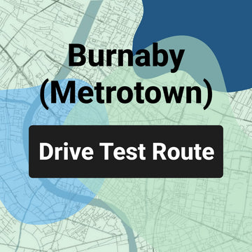 Burnaby (Metrotown) ICBC Road Test Route