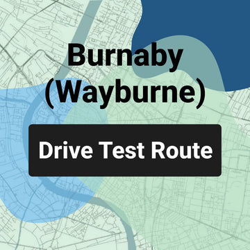 Burnaby (Wayburne) ICBC Road Test Route
