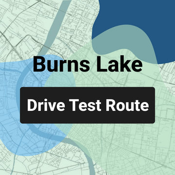 Burns Lake ICBC Road Test Route