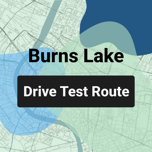 Burns Lake ICBC Road Test Route
