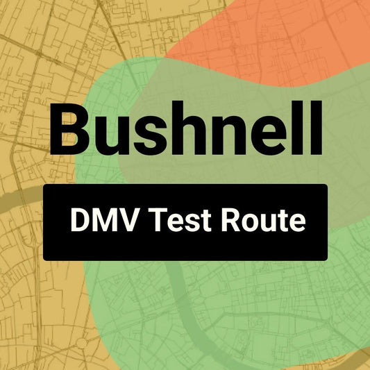 Bushnell, Florida DMV Driving Test Routes