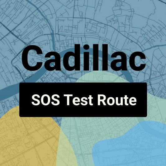 Cadillac SOS, Michigan DMV Road Test Routes