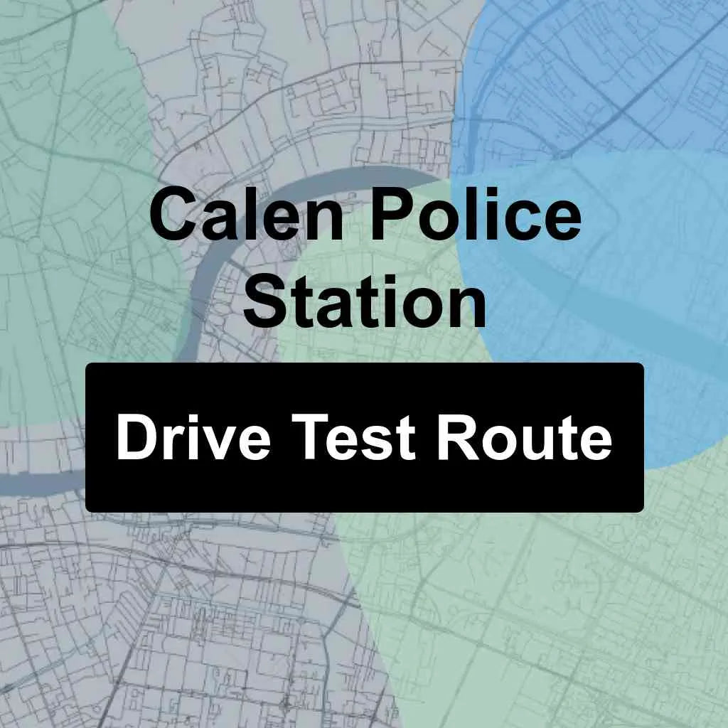 Calen Police Station, Queensland (QLD)  Driving Test Routes