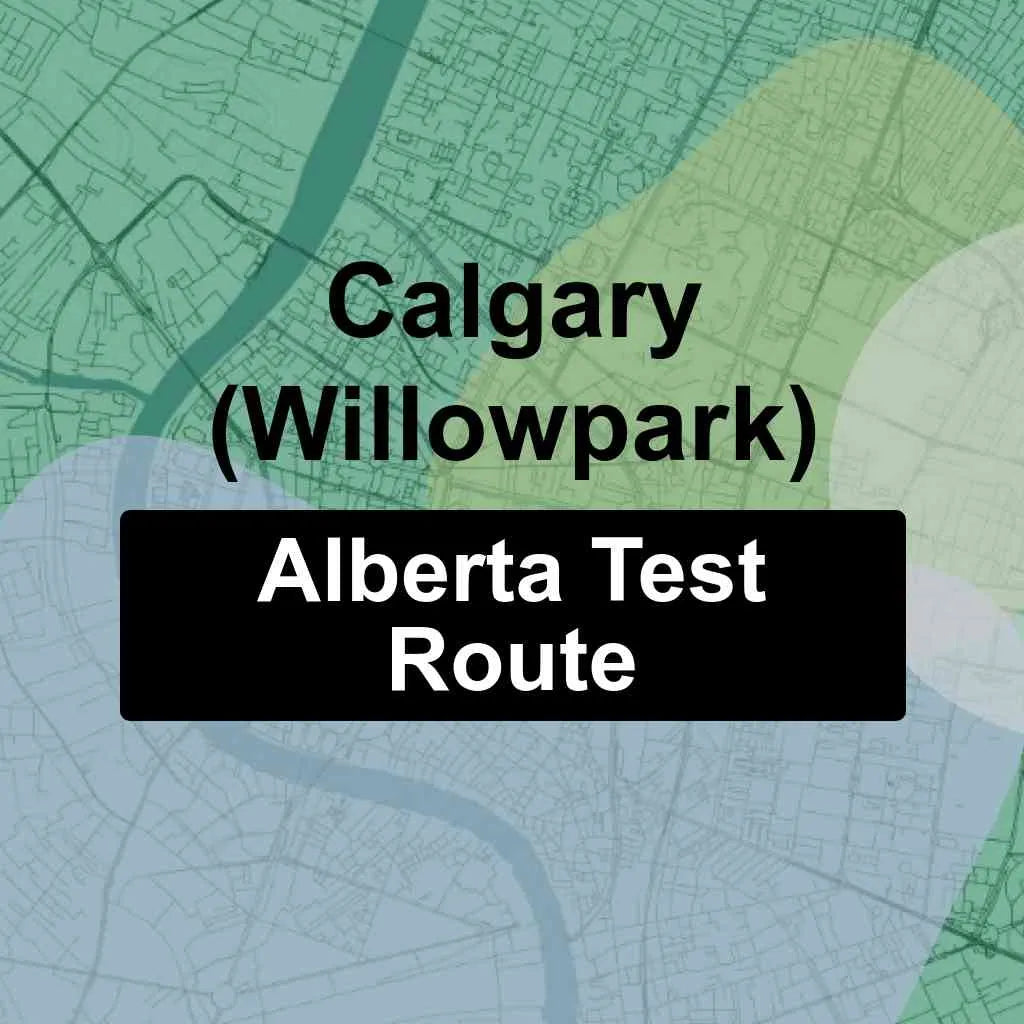 Calgary (Willowpark), Alberta AMA Driving Test Routes