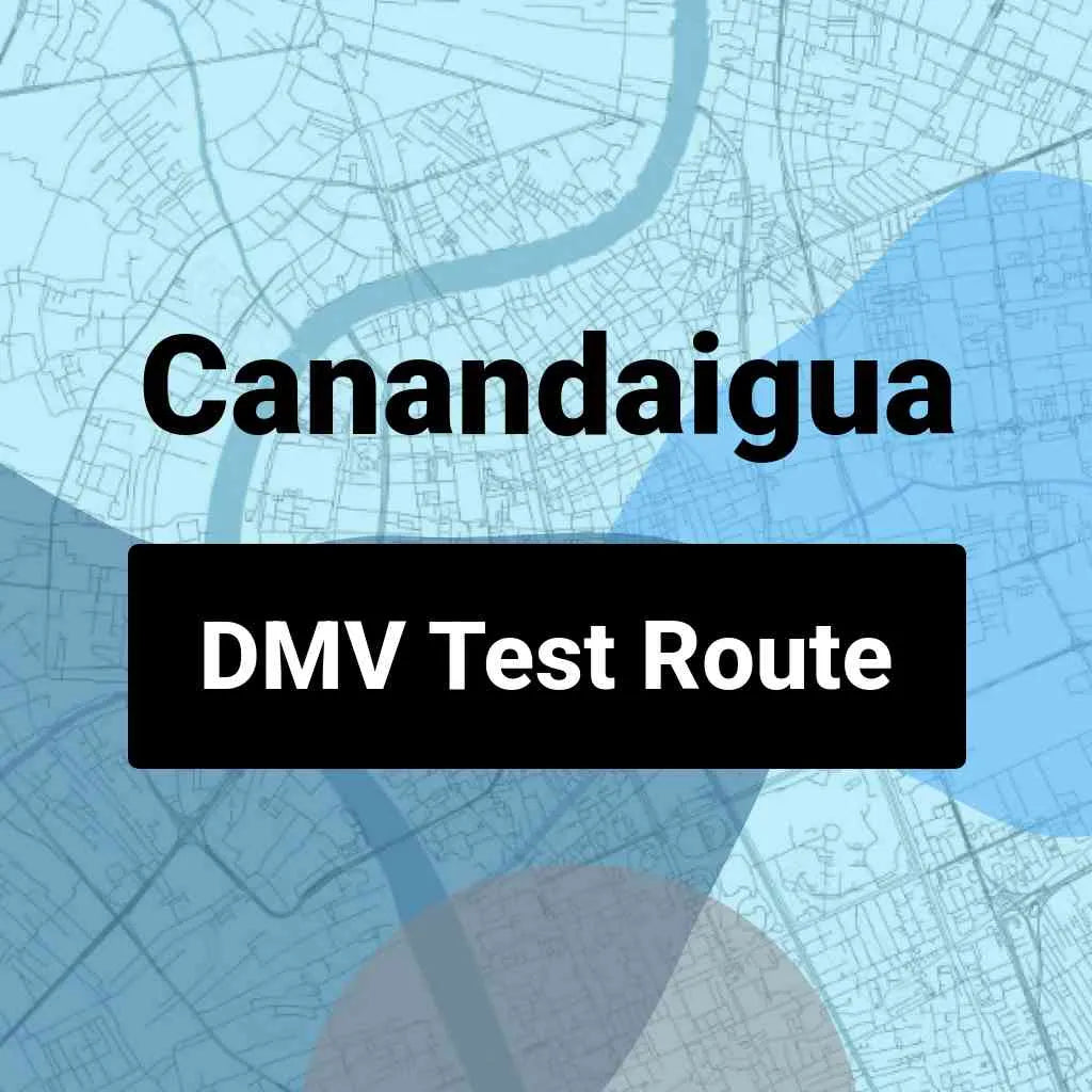 Canandaigua, New York DMV Driving Test Routes
