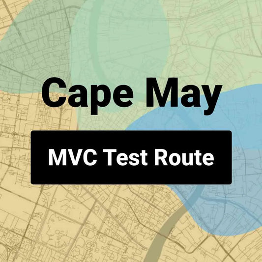 Cape May, New Jersey MVC Driving Test Routes