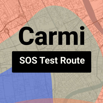 Carmi, Illinois SOS Driving Test Routes