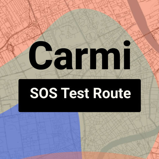 Carmi, Illinois SOS Driving Test Routes