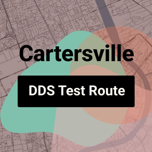 Cartersville, Georgia DDS Driving Test Routes
