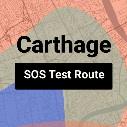 Carthage, Illinois SOS Driving Test Routes