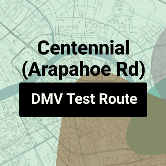 Centennial (Arapahoe Rd), Colorado DMV Driving Test Routes