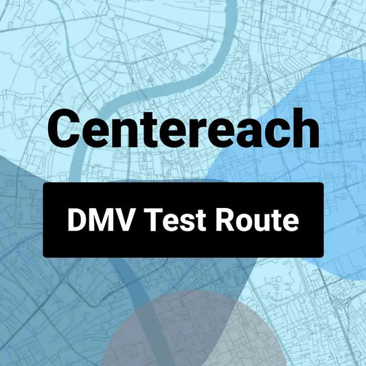 Centereach, New York DMV Driving Test Routes