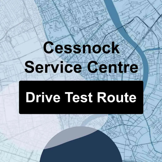 Cessnock Service Centre, New South Wales (NSW) Driving Test Routes