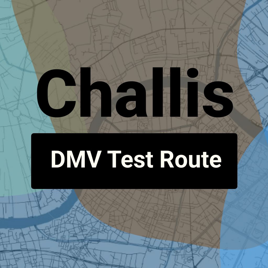 Challis, Idaho DMV Driving Test Routes