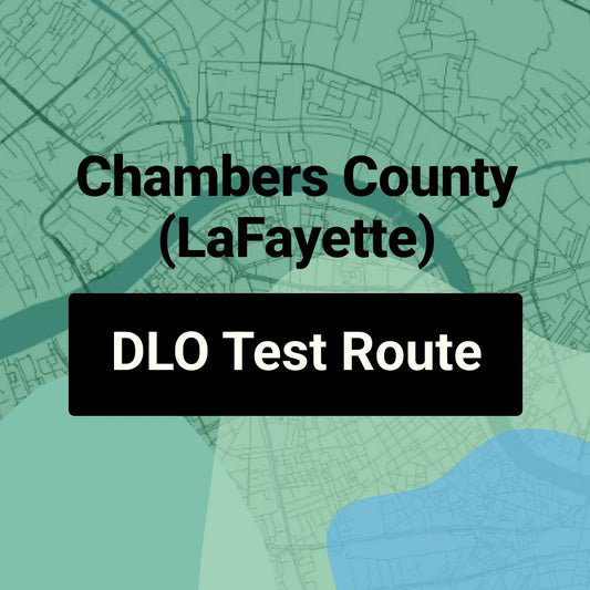 Chambers County (LaFayette) Alabama DLO Driving Test Routes