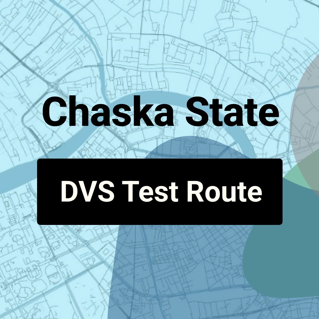 Chaska State DVS, Minnesota DMV Driving Test Routes