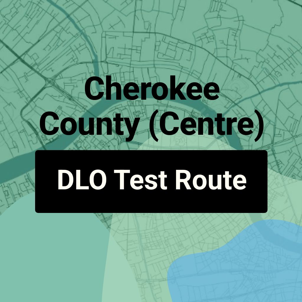 Cherokee County (Centre) Alabama DLO Driving Test Routes