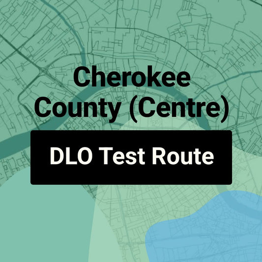 Cherokee County (Centre) Alabama DLO Driving Test Routes