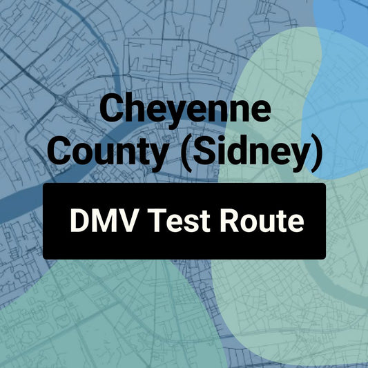 Cheyenne County (Sidney), Nebraska DMV Driving Test Routes