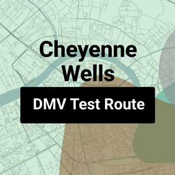 Cheyenne Wells, Colorado DMV Driving Test Routes