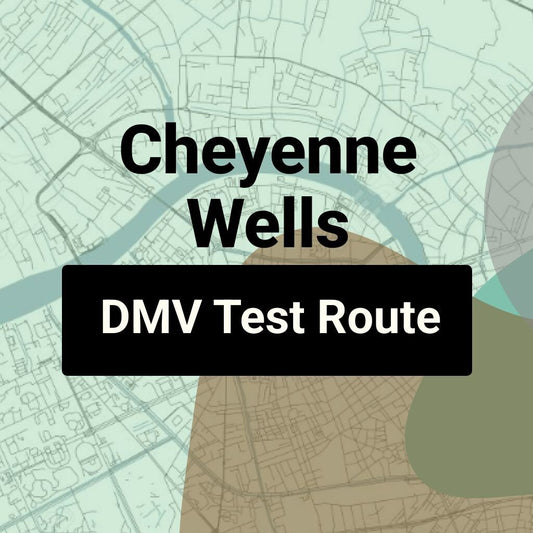 Cheyenne Wells, Colorado DMV Driving Test Routes