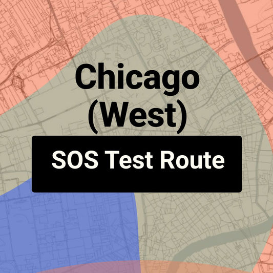 Chicago (West), Illinois SOS Driving Test Routes