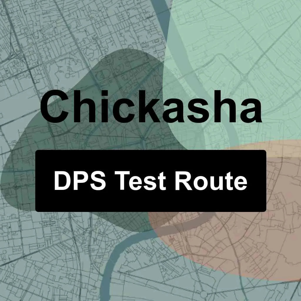 Chickasha, Oklahoma DPS Driving Test Routes