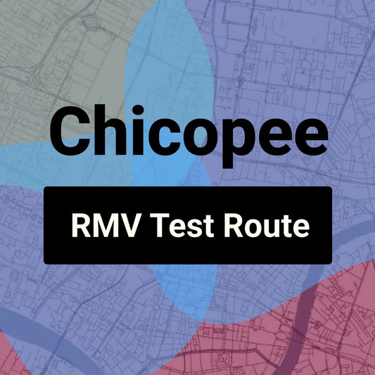 Chicopee, Massachusetts RMV Driving Test Routes