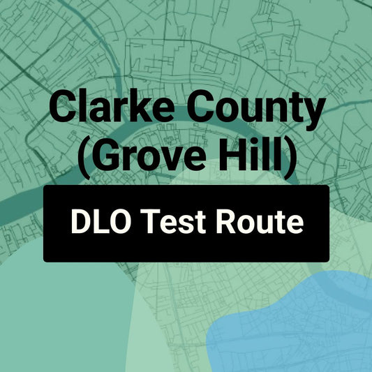 Clarke County (Grove Hill) Alabama DLO Driving Test Routes