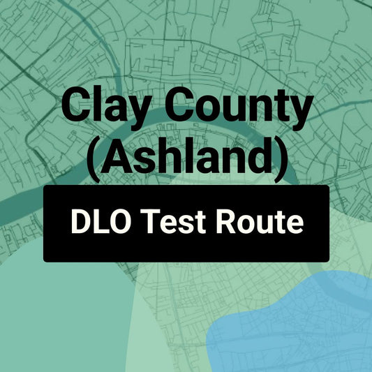 Clay County (Ashland) Alabama DLO Driving Test Routes