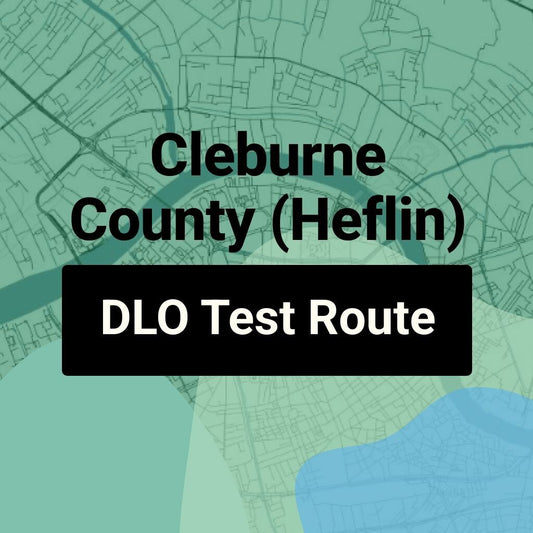 Cleburne County (Heflin) Alabama DLO Driving Test Routes