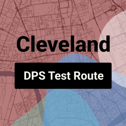 Cleveland DPS, Mississippi DMV Driving Test Routes