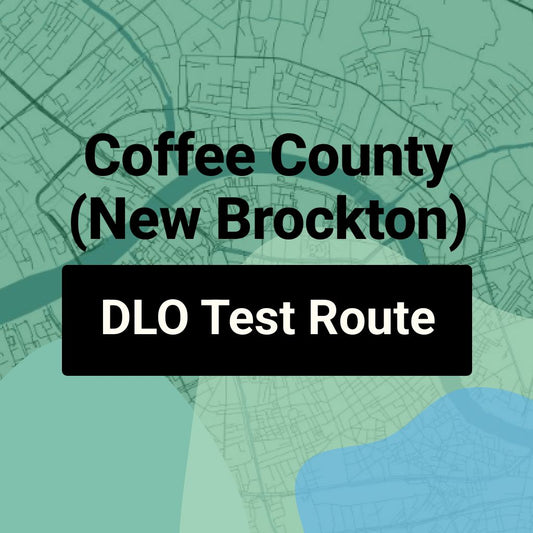 Coffee County (New Brockton) Alabama DLO Driving Test Routes