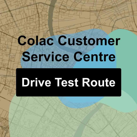 Colac Customer Service Centre, Victoria VicRoads Driving Test Routes