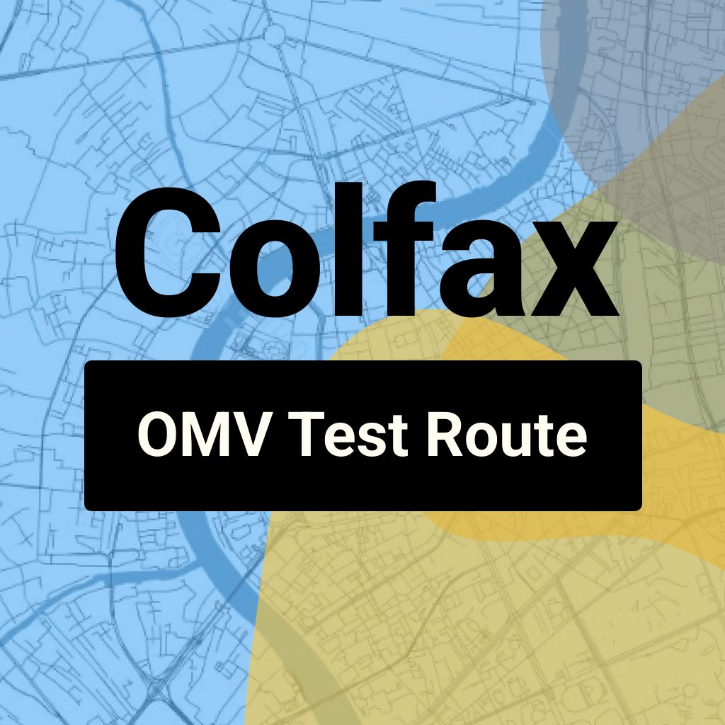 Colfax, Louisiana OMV Driving Test Routes