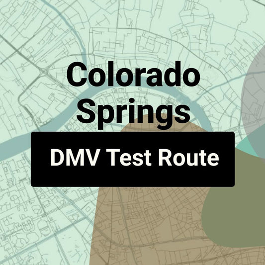 Colorado Springs, Colorado DMV Driving Test Routes
