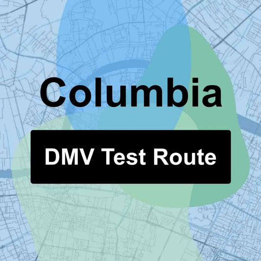 Columbia, Tennessee DMV Driving Test Routes