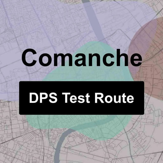 Comanche, Texas DPS Driving Test Routes