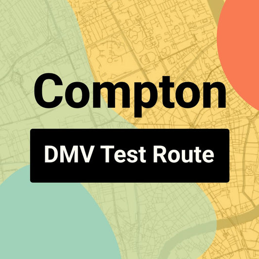 Compton DMV Road Test Centre Routes